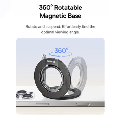 Baseus MagPro 3 Ringhouder, Zwart Z0004803