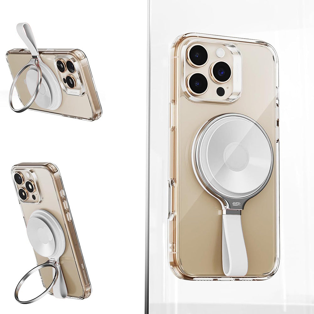 ESR HaloLock Leren Ringhouder, Universeel, Wit