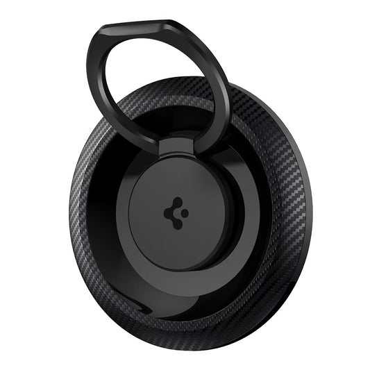 Spigen O-Mag OM100 Carbon Ringhouder, Universeel, Zwart AMP05505