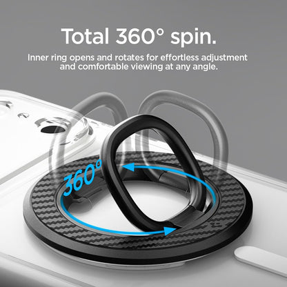 Spigen O-Mag OM106 Ringhouder, Universeel, Zwart AMP09334
