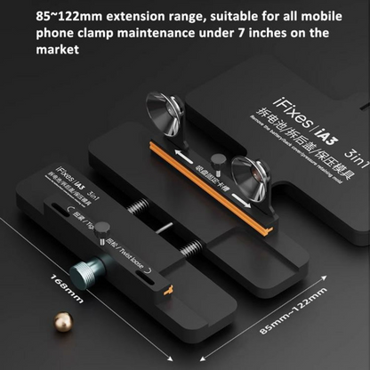 iFixes iA3 Telefoon Demontage Werkhouder, Zwart