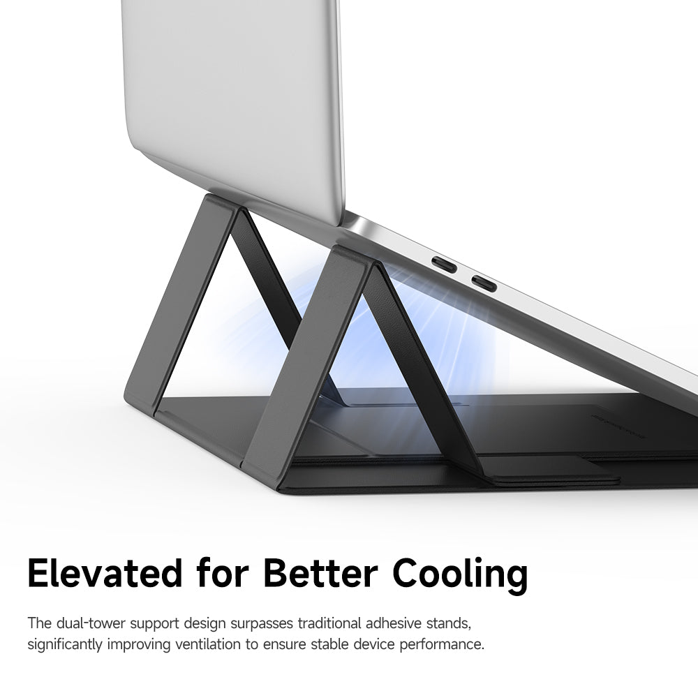 McDodo FS-8020 Napa Laptopstandaard 11inch - 16inch, Zwart