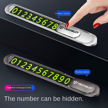 Auto Telefoonnummer Houder Techsuit PNP1