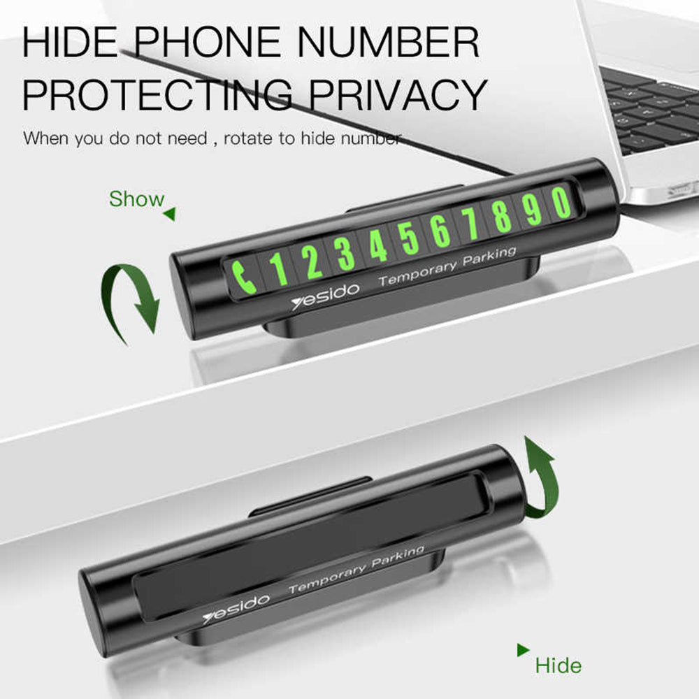 Auto Telefoonnummer Houder Yesido C68