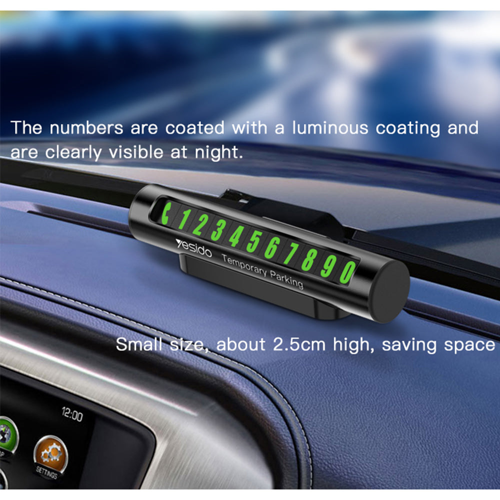 Auto Telefoonnummer Houder Yesido C68