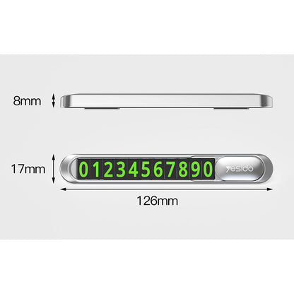 Auto Telefoonnummer Houder Yesido C88