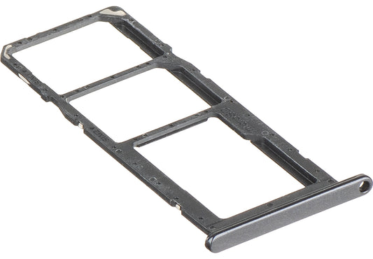 SIM-kaarthouder Samsung Galaxy A04e A042, Dual SIM, Zwart