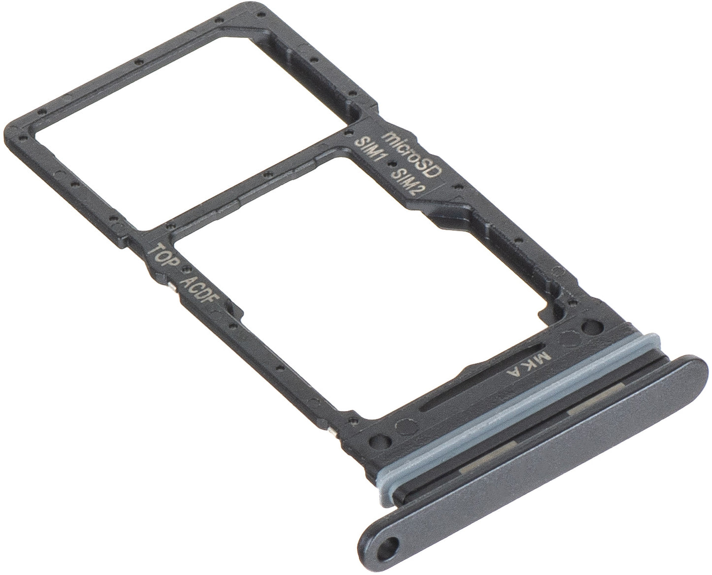 SIM-kaarthouder Samsung Galaxy A34 A346, Dual SIM, Zwart