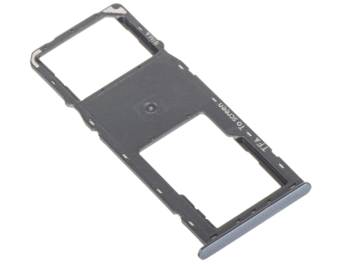 SIM-kaarthouder Samsung Galaxy A22 5G A226, Single SIM, Zwart