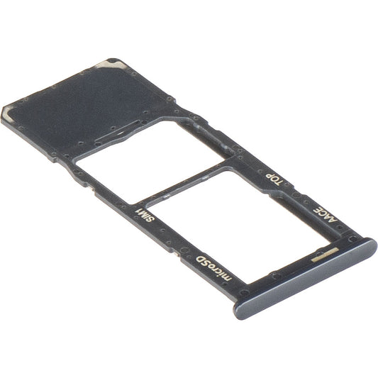 SIM-kaarthouder Samsung Galaxy A13 A135, Single SIM, Zwart