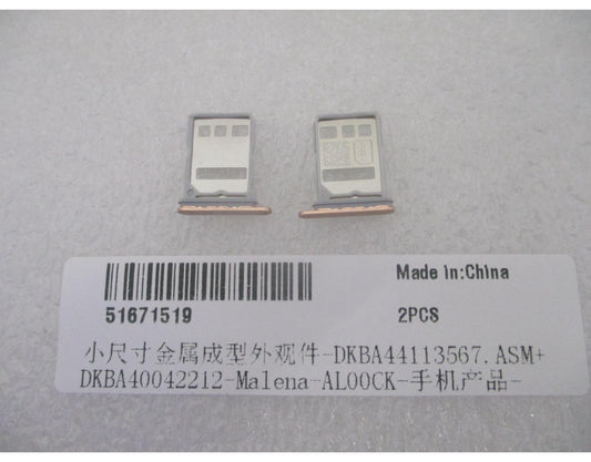 SIM-kaarthouder Huawei Pura 90s Pro, Oranje (Orange Soda), Service Pack 51671519