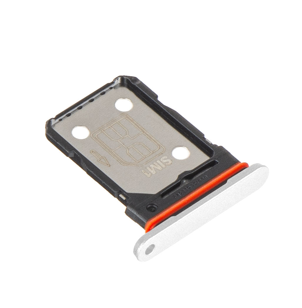 SIM-kaarthouder Realme GT 6T / GT 6, Zilver (Fluid Silver), Service Pack 612217000042