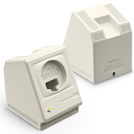Spigen Classic LS standaard voor Apple Watch Series draadloze oplader, crème AMP11668
