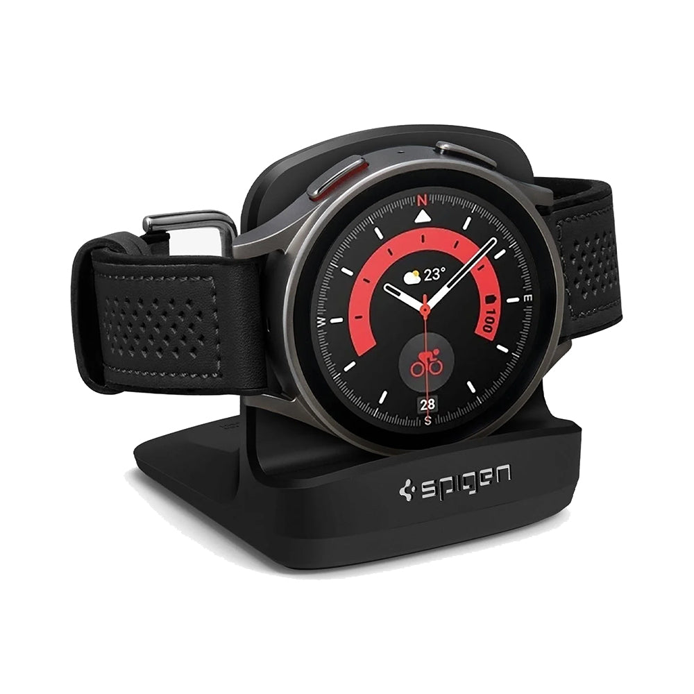 Spigen S353 houder voor Samsung Galaxy Watch Series, Zwart AMP05302