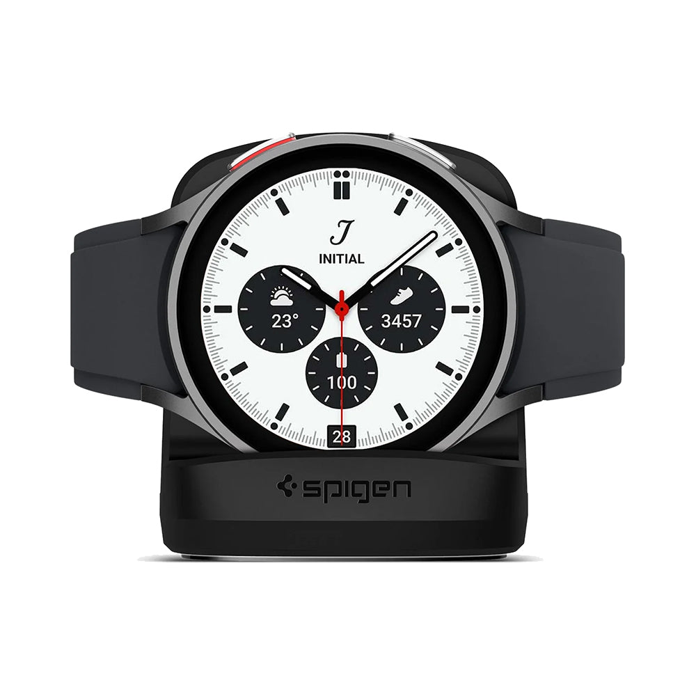 Spigen S353 houder voor Samsung Galaxy Watch Series, Zwart AMP05302
