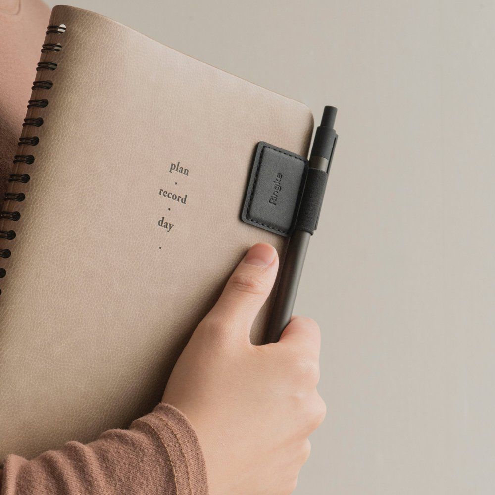 Ringke Touch Pen Houder, Set van 2 stuks, Zwart