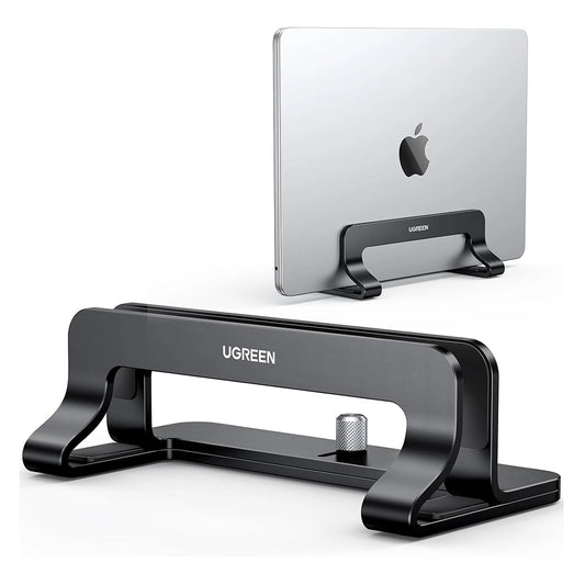 Verticale UGREEN LP258 (25706) Laptopstandaard voor laptops met een dikte van 12mm - 26mm, Zwart