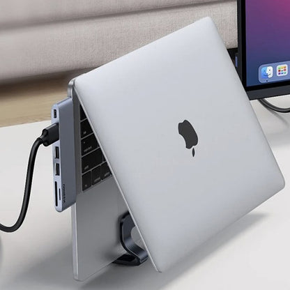 Verticale UGREEN LP258 (25706) Laptopstandaard voor laptops met een dikte van 12mm - 26mm, Zwart