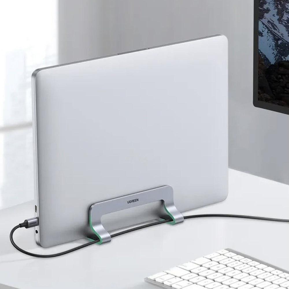 Verticale UGREEN LP258 (25706) Laptopstandaard voor laptops met een dikte van 12mm - 26mm, Zwart