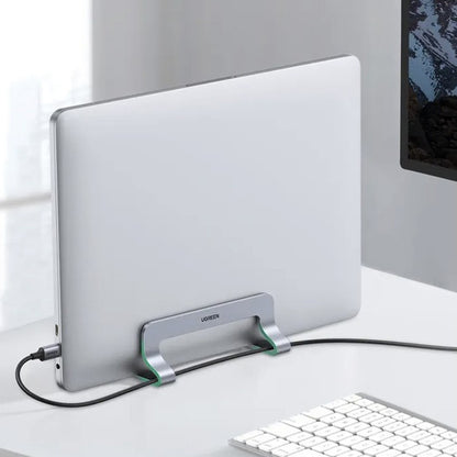Verticale UGREEN LP258 (25706) Laptopstandaard voor laptops met een dikte van 12mm - 26mm, Zwart