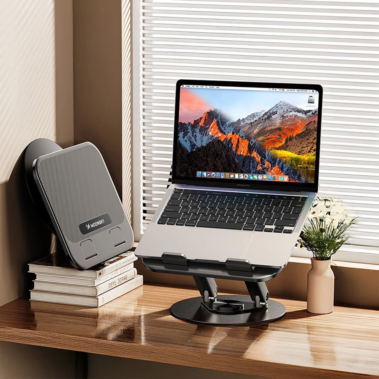 WZK WRS-K75 standaard voor laptop/tablet, zwart