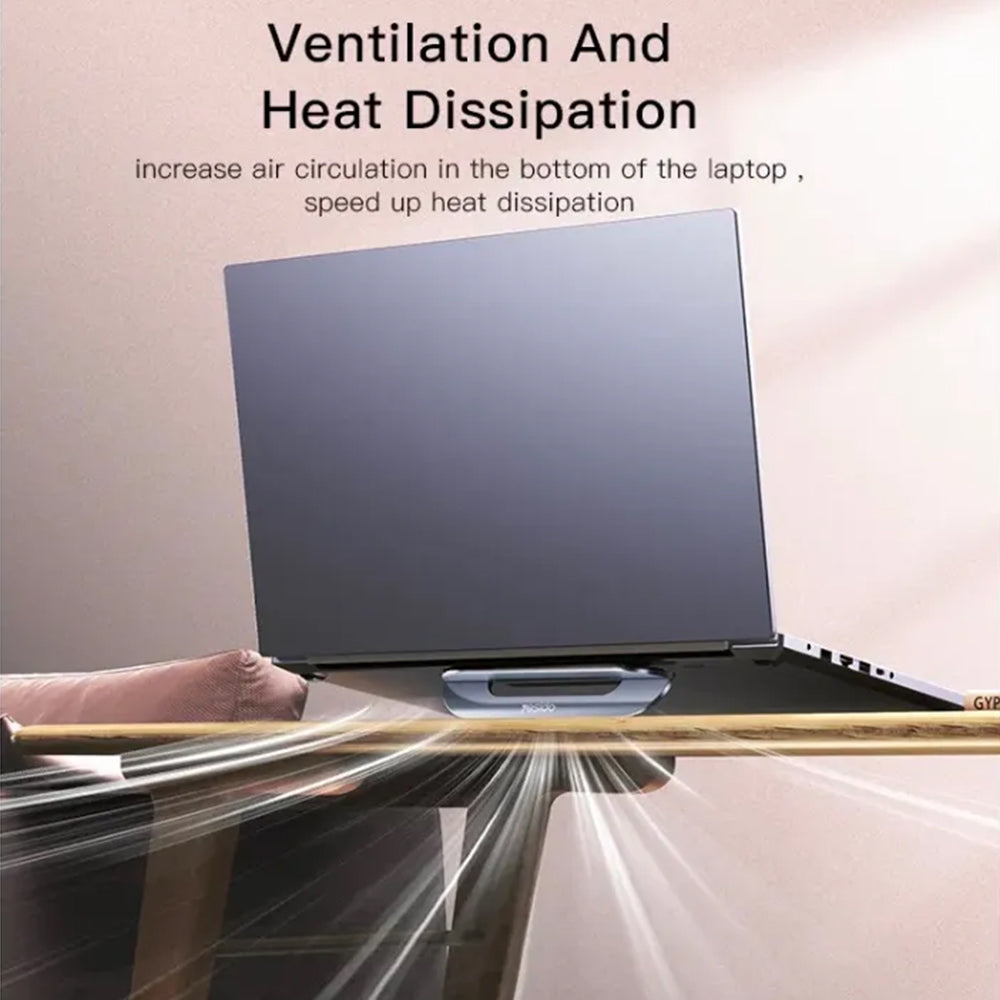 Yesido LP03 Laptopstandaard, Zilver