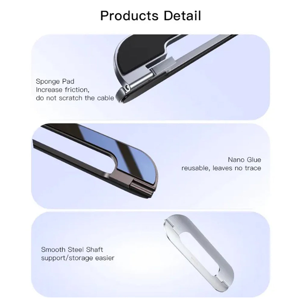 Yesido LP03 Laptopstandaard, Zilver