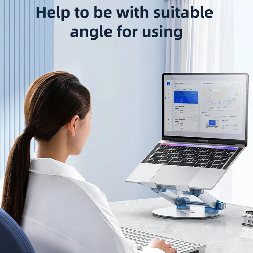 Yesido LP06 standaard voor Laptop 10inch - 17.3inch, Zilver