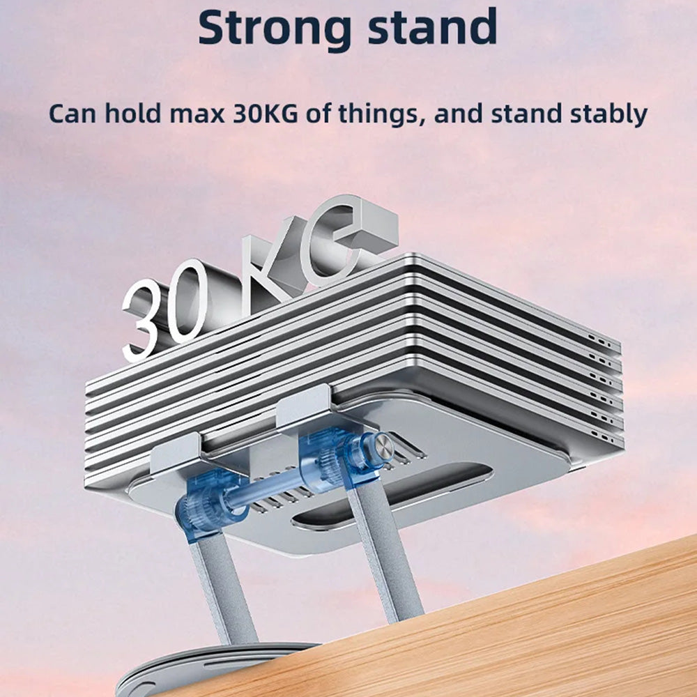 Yesido LP06 standaard voor Laptop 10inch - 17.3inch, Zilver