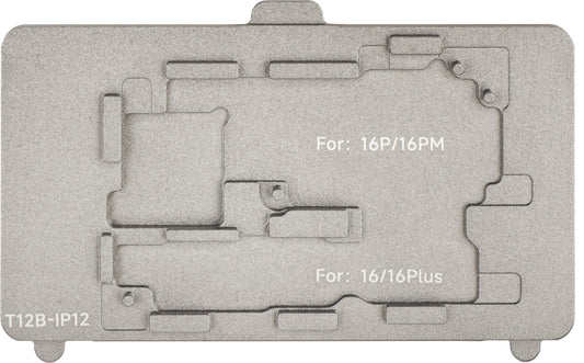 PCB Werksteunen Apple iPhone 16 Series voor Sunshine SS-T12B Plaat