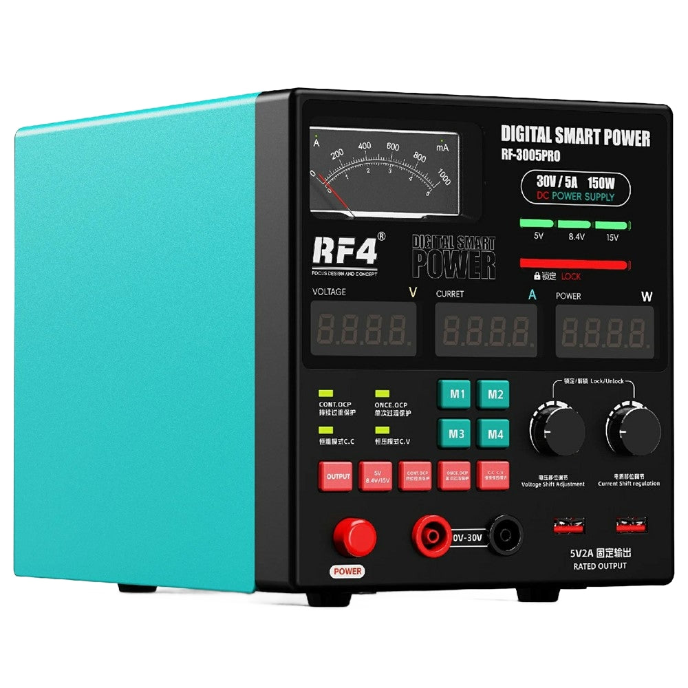 Gestabiliseerde gelijkstroombron RF4 RF-3005 Pro