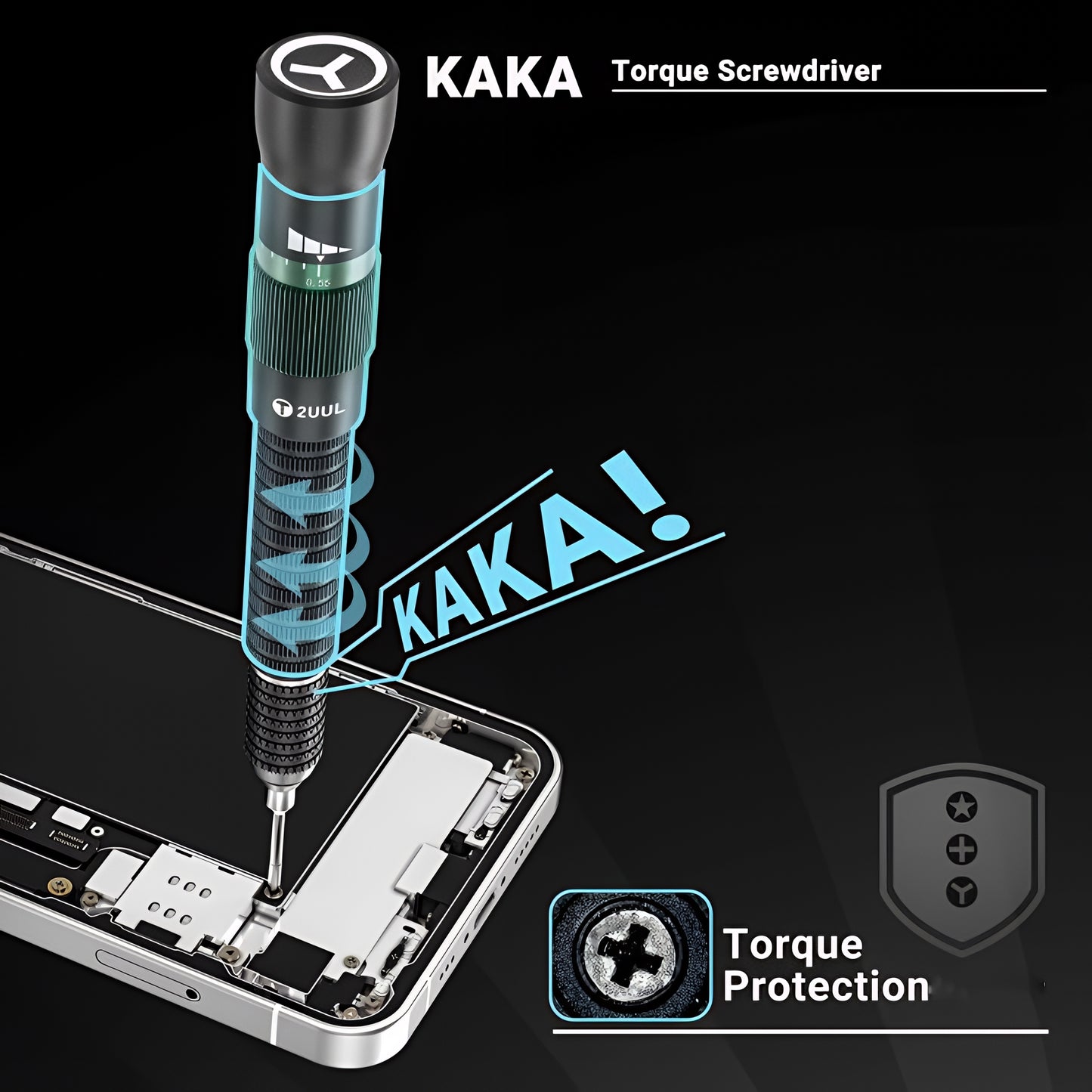 Schroevendraaier 2UUL SD21 Kaka, Pentalobe 0.8mm