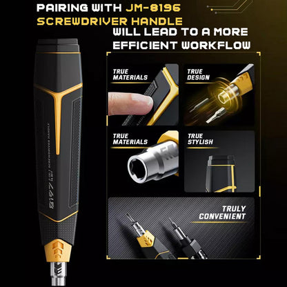 Jakemy JM-8199 schroevendraaier, 257in1