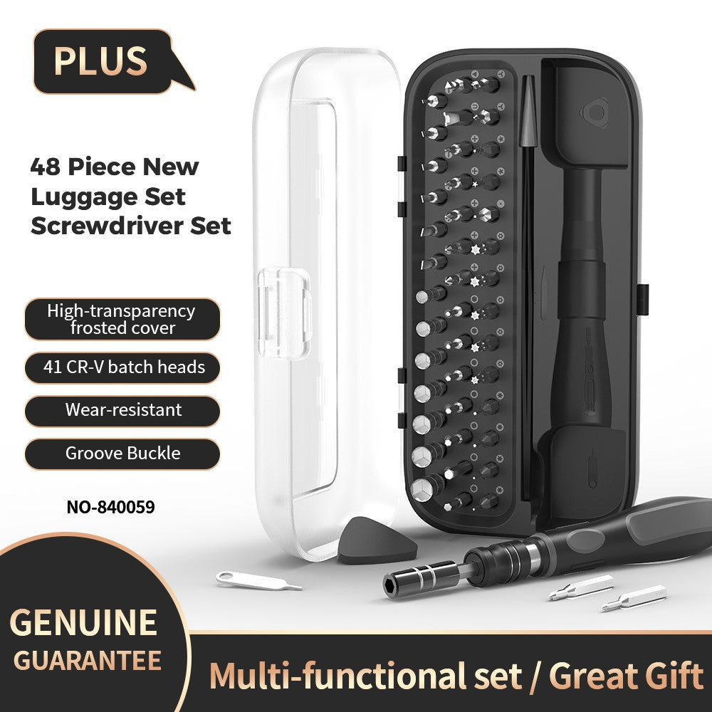 King'sdun KS-840059 Schroevendraaier, 48in1, Grijs
