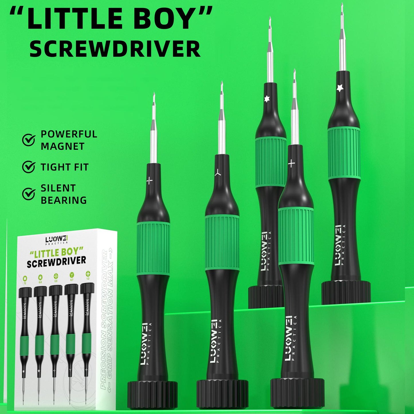 Luowei Little Boy Schroevendraaier, 5in1