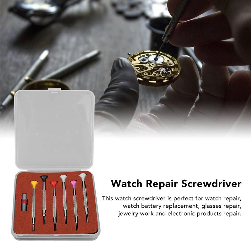 Schroevendraaier OEM Flat Type voor horloges, 6in1