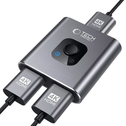 Switch Video HDMI Tech-Protect HB07, Grijs