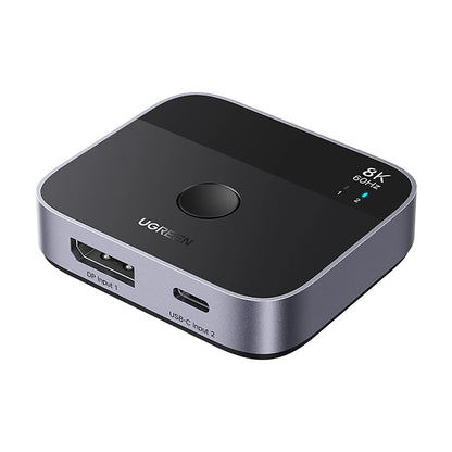 Switch Video DisplayPort / USB-C UGREEN 65878, Zwart