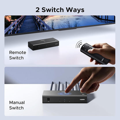 HDMI Video Switch UGREEN AW504 (55857), Zwart