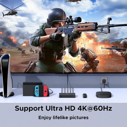 HDMI Video Switch UGREEN AW504 (55857), Zwart