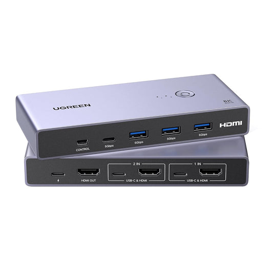 Video Switch UGREEN CM692, Gri
