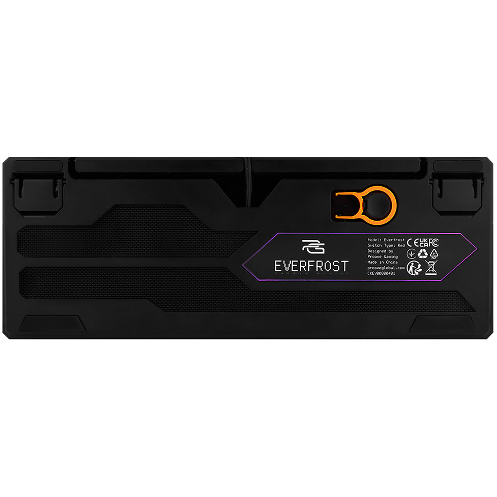 Gaming Toetsenbord Wired USB Proove Everfrost, RGB, 1.8m, Zwart CKEVEN00000401