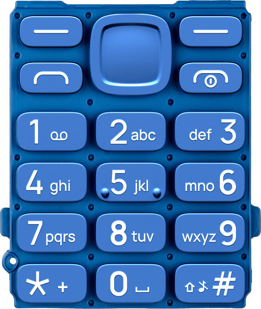 Latijns toetsenbord HMD 130 Music, Blauw, Service Pack SP20Z14Z1472Y
