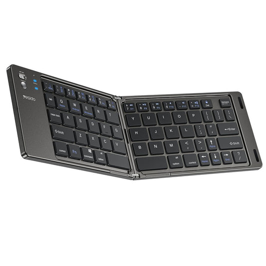 Opvouwbaar Bluetooth-toetsenbord Yesido KB27, Zwart