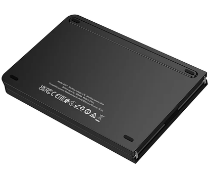 Opvouwbaar Bluetooth-toetsenbord HOCO GM71 Foldable, Zwart