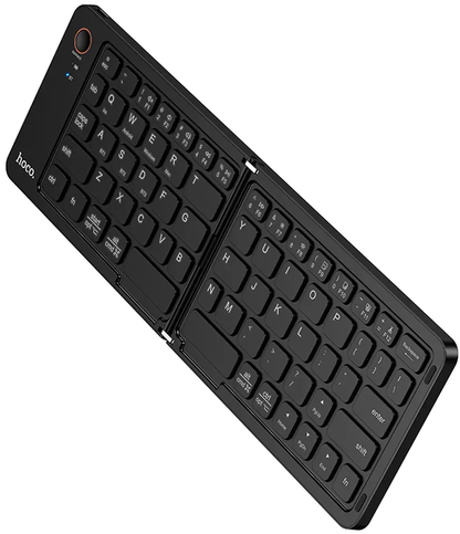 Opvouwbaar Bluetooth-toetsenbord HOCO GM71 Foldable, Zwart