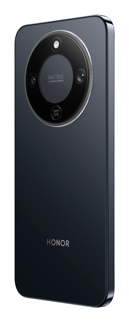 Honor Magic8 Lite 5G Dual SIM mobiele telefoon, 256GB, 8GB, Midnight Black 5109BYQT