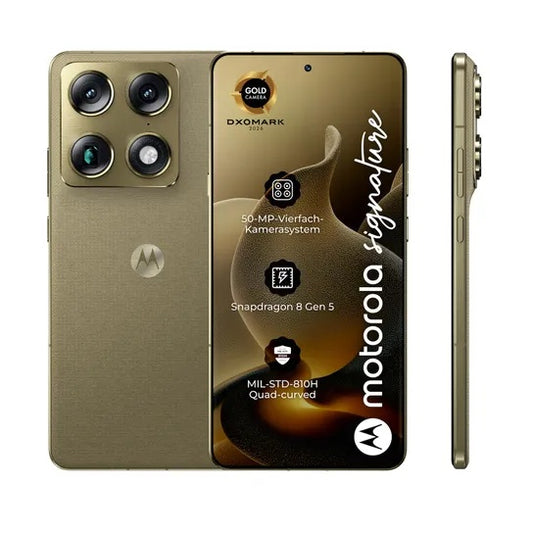 Mobiele Telefoon Motorola Signature 5G, 512GB, 16GB, Pantone Olive PBAB0003SE