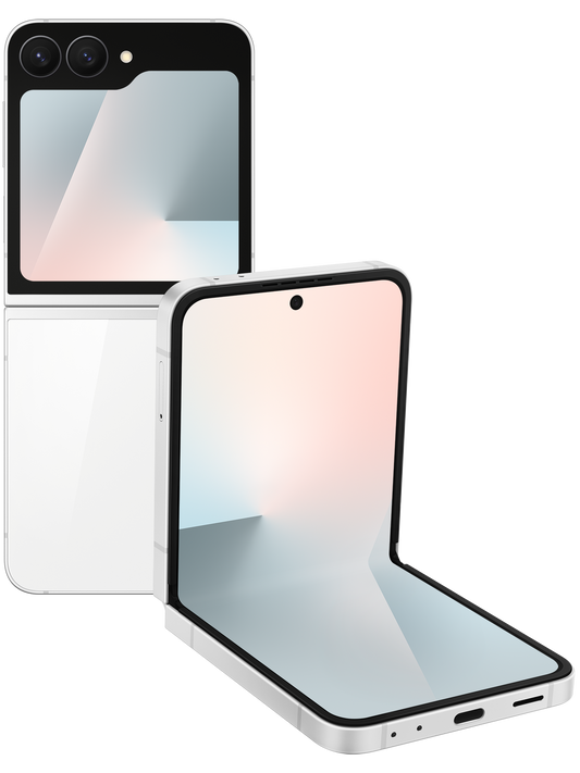Mobiele Telefoon Samsung Galaxy Z Flip7 FE, 128GB, 8GB, Wit SM-F761BZWGEUB