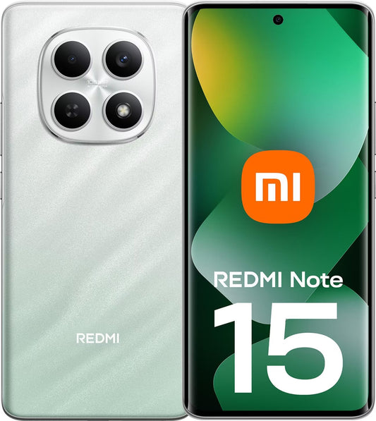 Mobiele Telefoon Xiaomi Redmi Note 15 4G, 256GB, 8GB, Groen MZB0MNPEU
